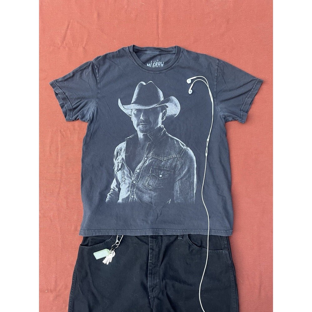 TIM MCGRAW 2024 TOUR STANDING ROOM ONLY SHIRT SIZE Large UNISEX